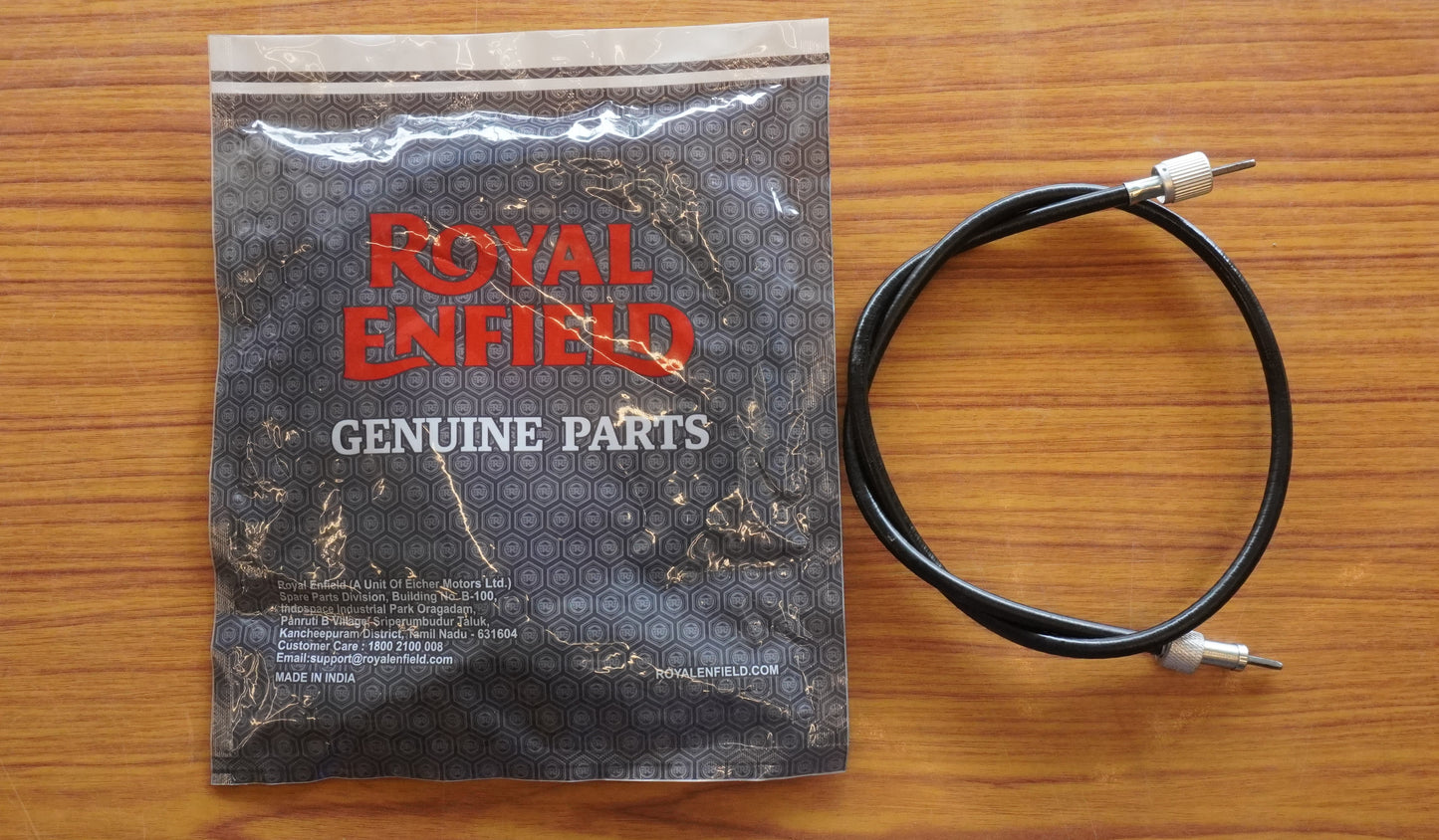 Royal Enfield GENUINE Speedometer Cable For Old Classic / Bullet