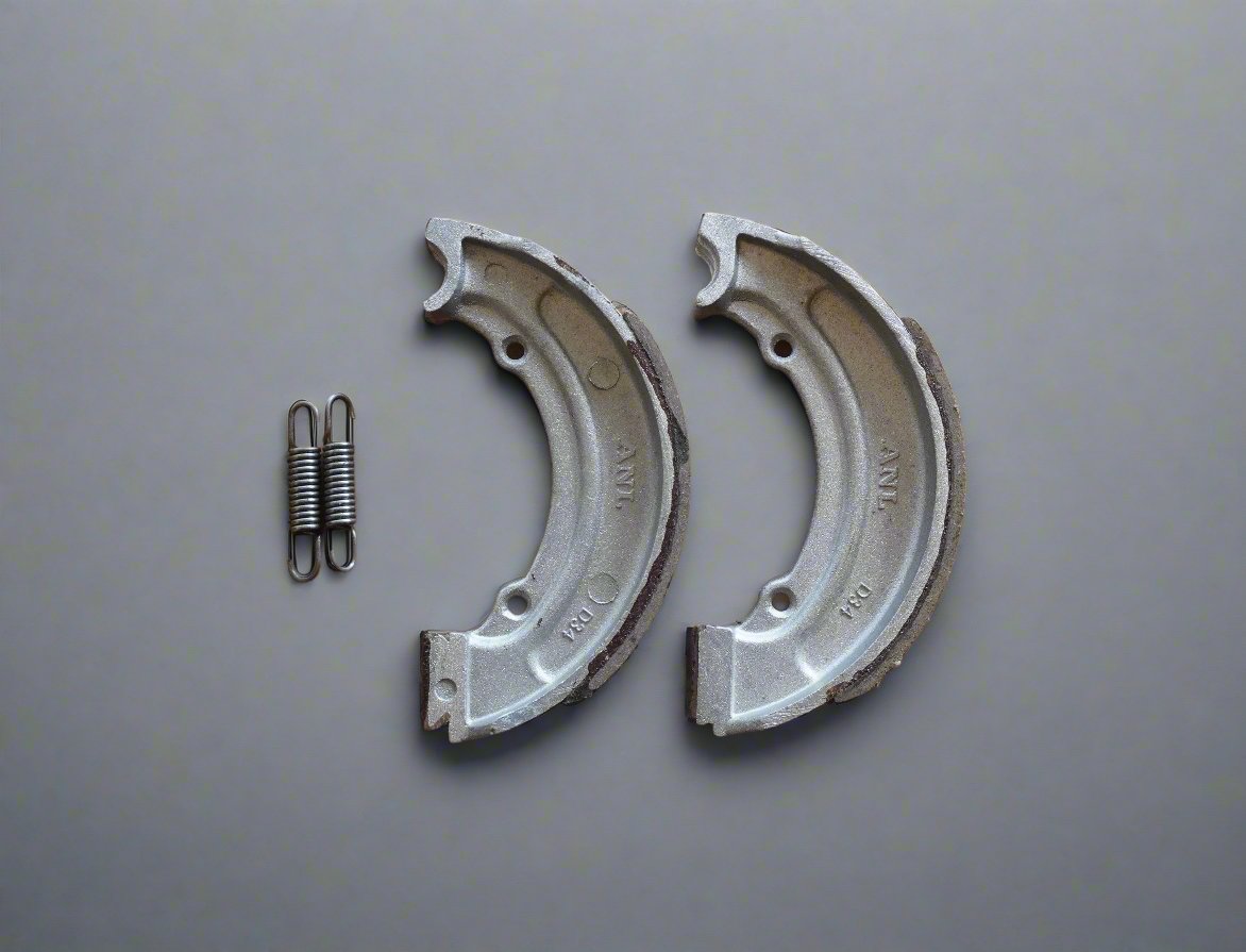 Royal Enfield GENUINE Bullet/Classic Rear Drum Brake Shoes (Part No. 888337)