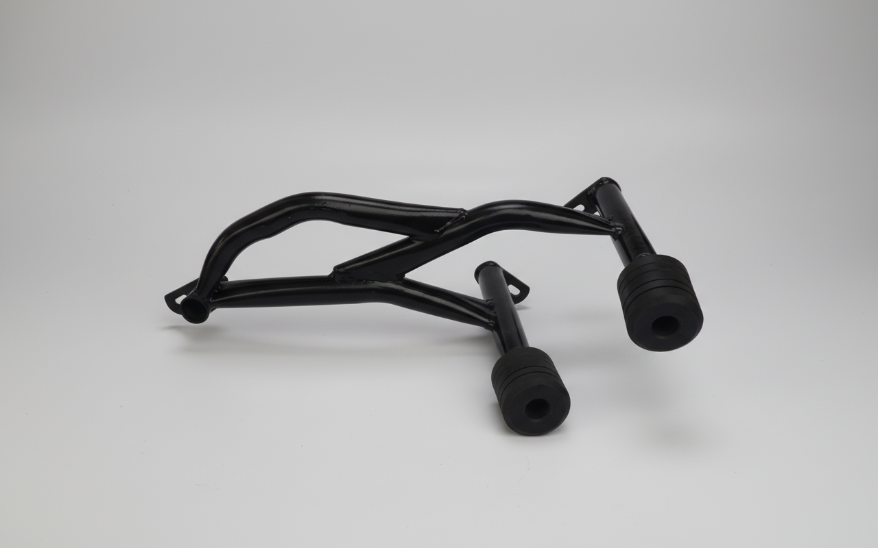 Bajaj N250 / F250 / N160 Crash Guard | Engine Guard with Frame Slider (Red & Black)