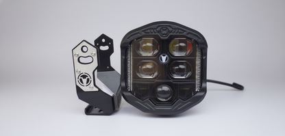 HJG Gods Eye Aux Light Headlight 
For Bike Car SUVs