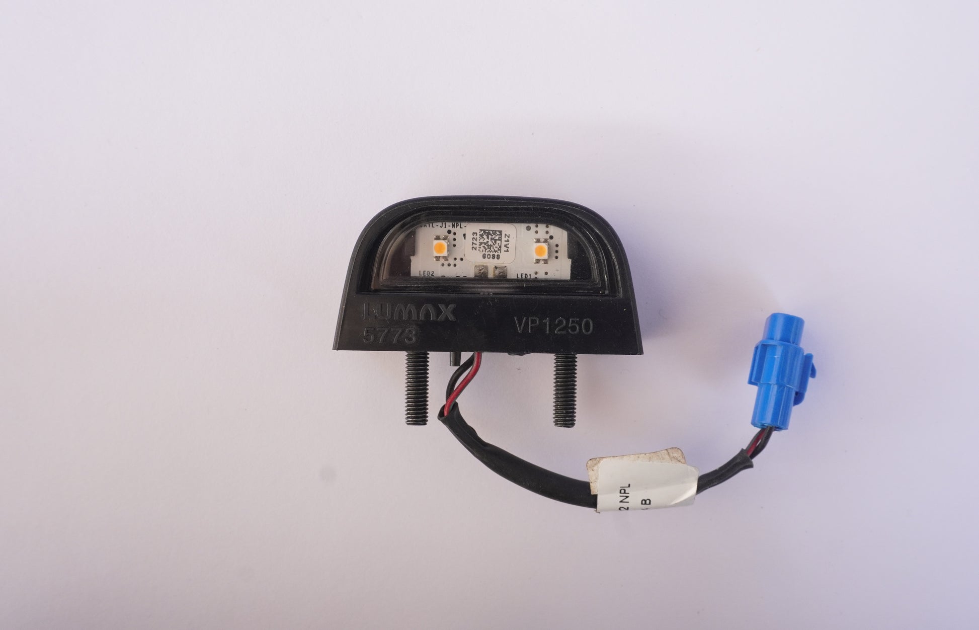 HSRP Number Plate Light (License Plate Lamp) for JAWA Motorcycles – Bright LED Illumination for Rear Plate