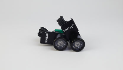 SIMTAC Strobe Lights Kit for Bikes – Waterproof 20-Pattern Flashing Lamp | Plug N Play, Long-Range Visibility, 12 Months Warranty